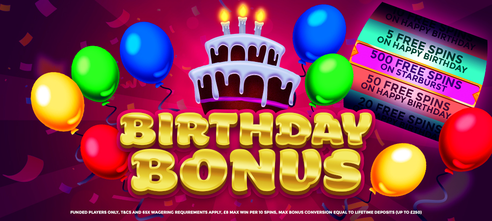 BirthdayBonus - PayByMobileCasino