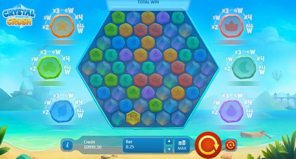 Crystal Crush Slot Gameplay