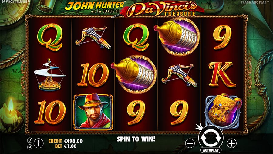 Da Vinci's Treasure Slot Gamelpay