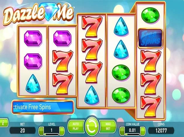 Dazzle Me Slot Banner