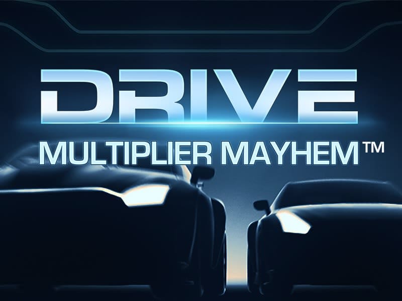 Drive Multiplier Mayhem Slot Banner