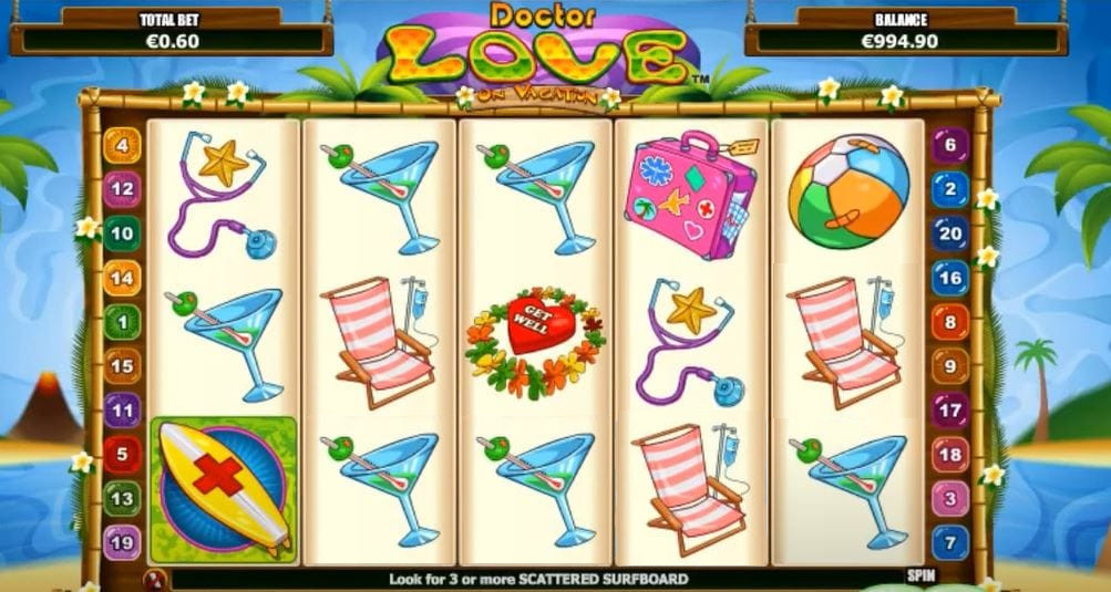 Doctor Love on Vacation Slot Gameplay