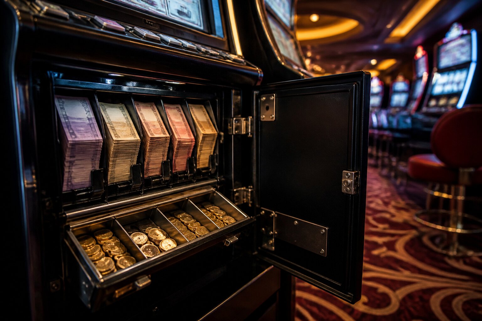 How Much Money Does a Slot Machine Hold? Capacity & Cash Limits