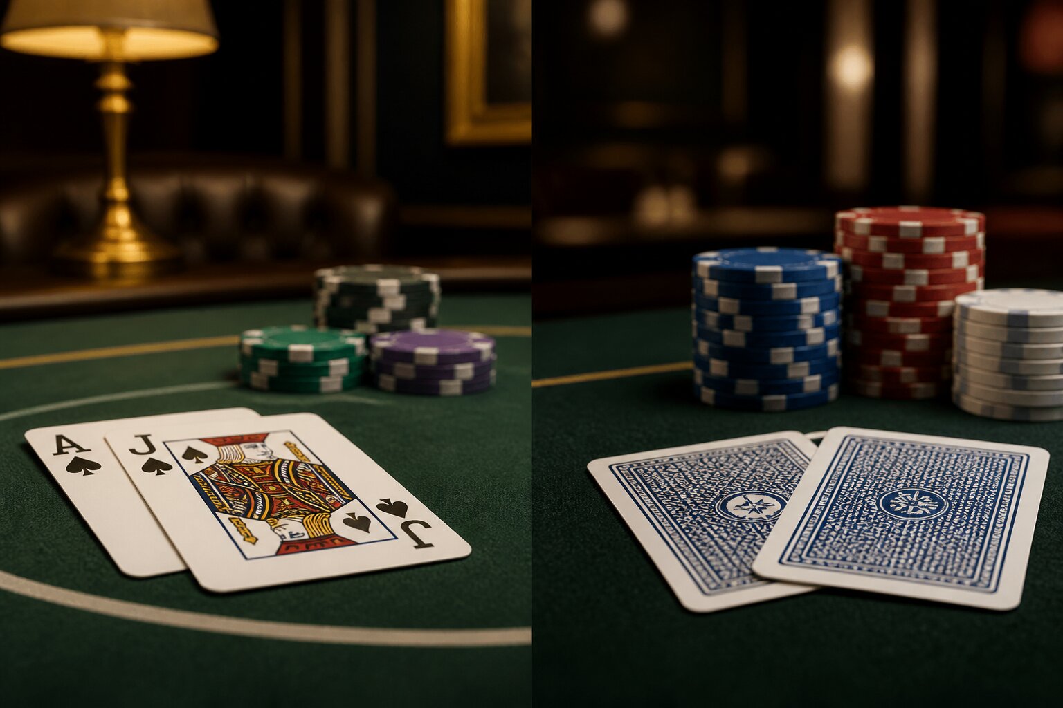 Is Blackjack The Same As Poker?