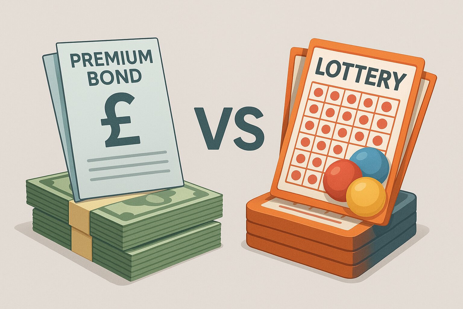 Premium Bonds vs Lottery: Comparing Prizes, Odds & Savings Choices