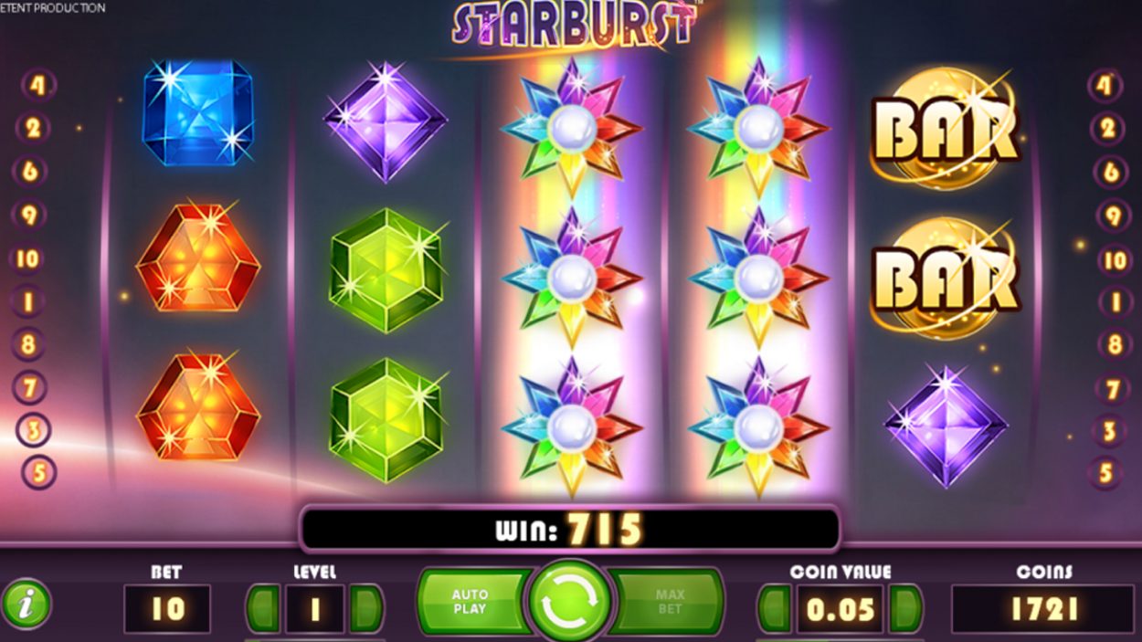 gameplay - starburst