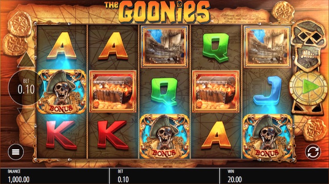 The Goonies Slot Gameplay