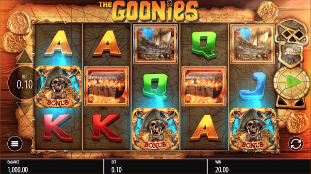 The Goonies Slot Gameplay