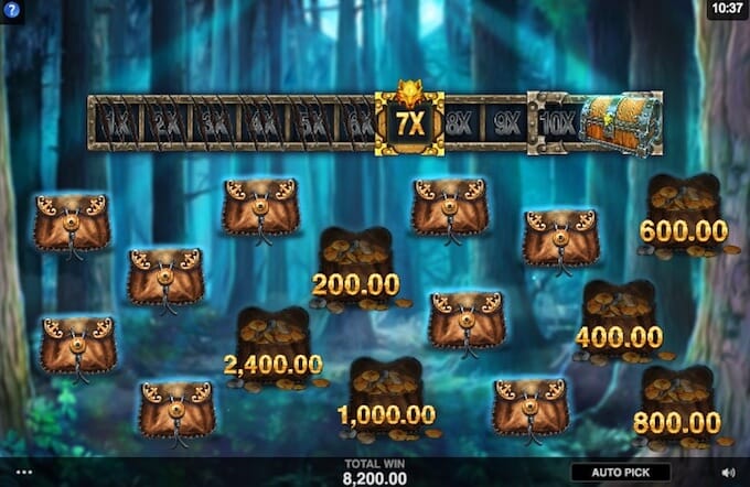 Wicked Tales Dark Red Slot Bonus