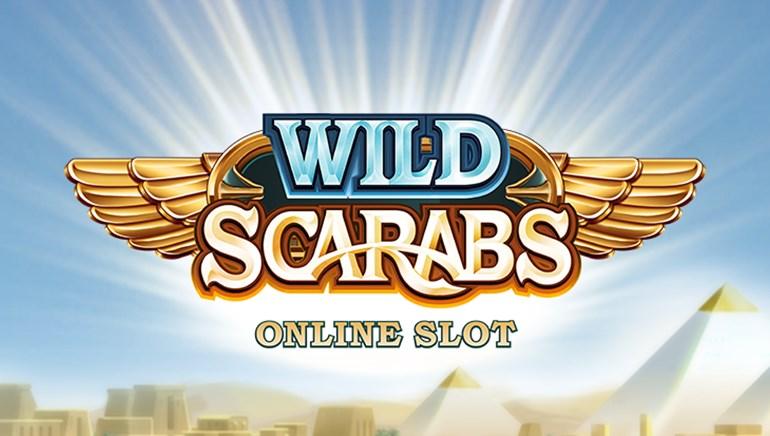 Wild Scarabs Slot Banner